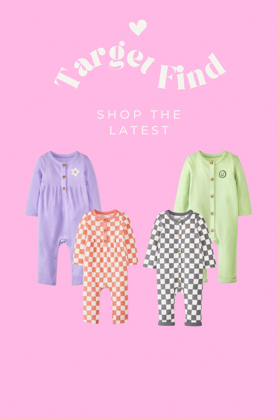 Cutest baby rompers 30% off at Target! 

#LTKkids #LTKbaby #LTKfamily