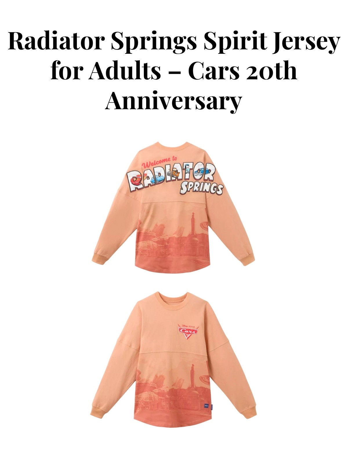New Cars 20th anniversary Spirit Jersey 🏜️

#LTKootd #LTKTravel