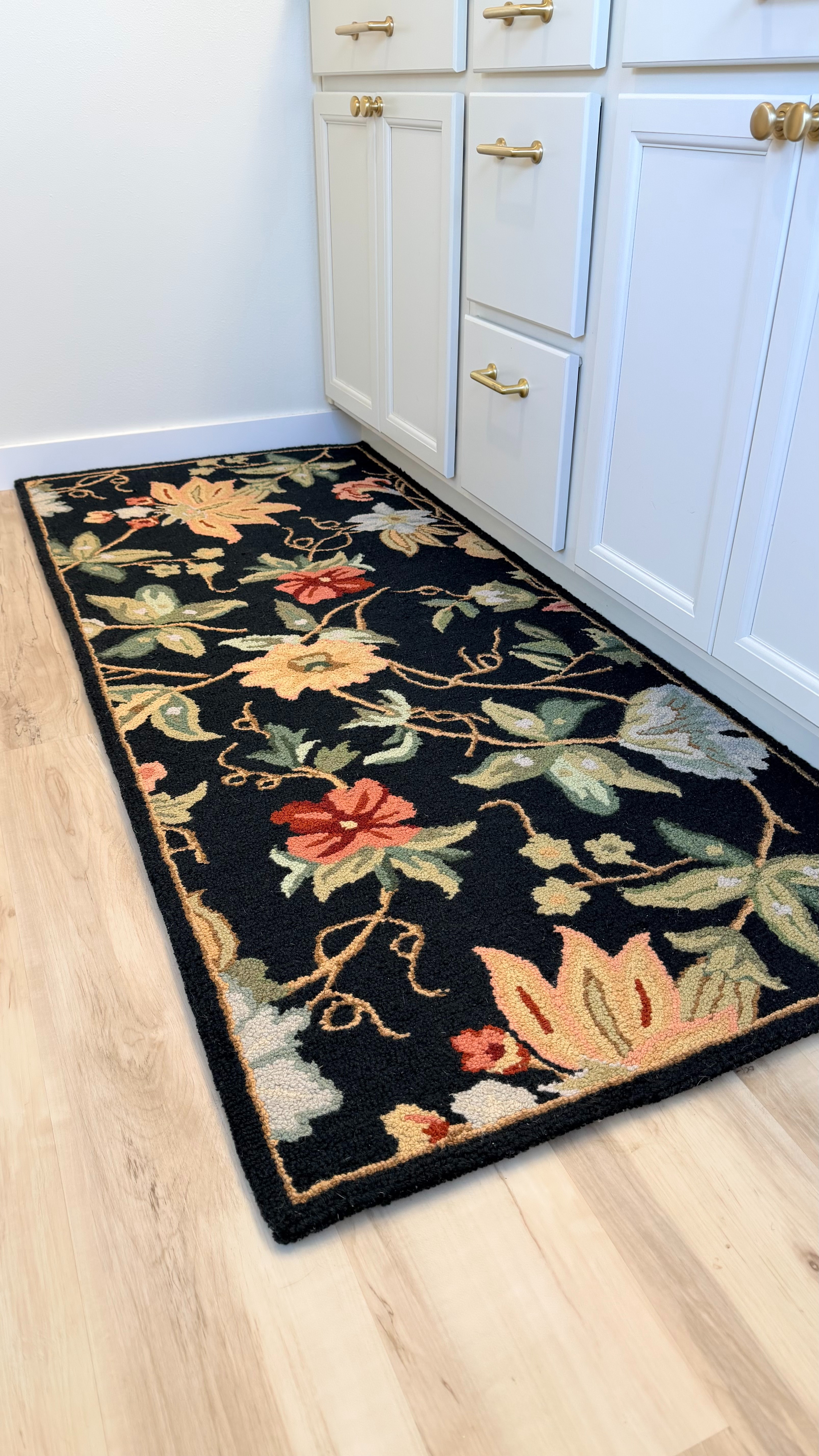 My bathroom rug is on sale for 59% off during Way Days and I had to share it immediately! This gorgeous handmade floral wool rug is one of my favorite things in my bathroom. It is so beautiful and the quality is incredible for a handmade wool rug at this price. I am also linking the non-slip rug pad I use underneath it because this combination is so nice to stand on while you are getting ready in the morning. Soft, cushioned, and it does not move an inch. Two must haves for any bathroom. Linking both below! @Wayfair 

 

#LTKSaleAlert #LTKHome