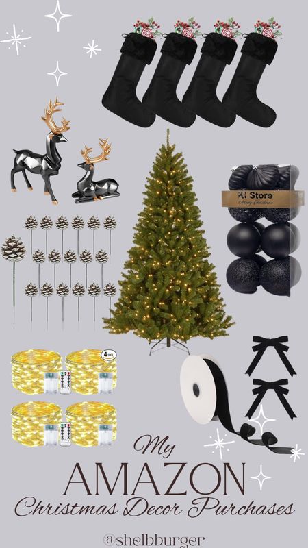 Amazon Christmas Decor
These are items I personally ordered 🖤

#LTKhome #LTKHoliday #LTKsalealert