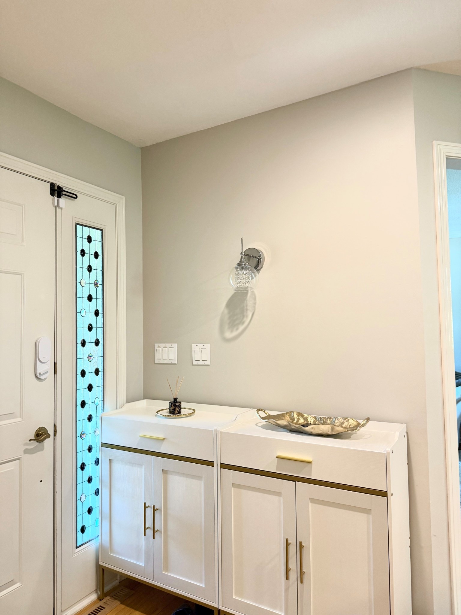 This entryway cabinet from Amazon is great for storing shoes!  I bought two of them and put them next to each other.  Love them!  The brushed gold trim and handles and feet are so chic!

#LTKShoeCrush #LTKHome #LTKFamily