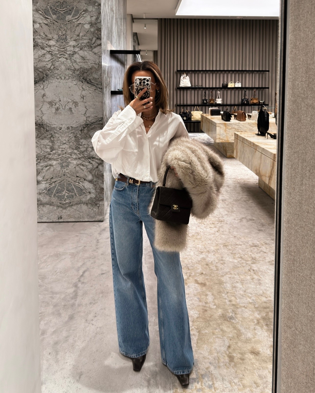 Use code KARINA20 for 20% off @Anthropologie 🖤 These best-selling jeans and crisp top are such staples!#LTKspring

#LTKOver40 #LTKSpringSale