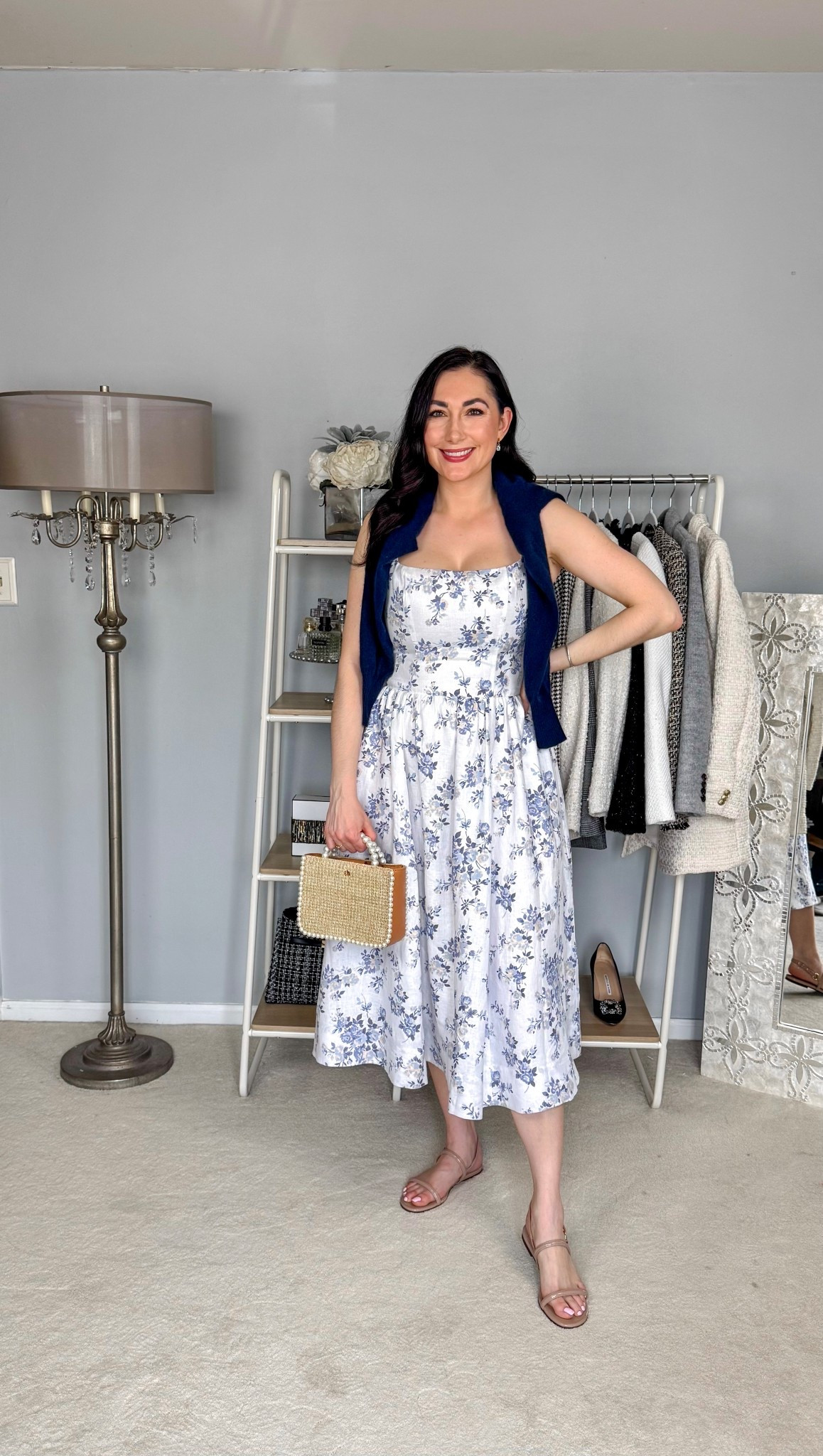 Classy spring outfit 🩵

Floral linen midi dress size 6, fits small sized up 
Navy cashmere sweater 
Nude sandals size 7

Spring dress 
Summer dress 
Linen dress


#LTKSeasonal #LTKTravel