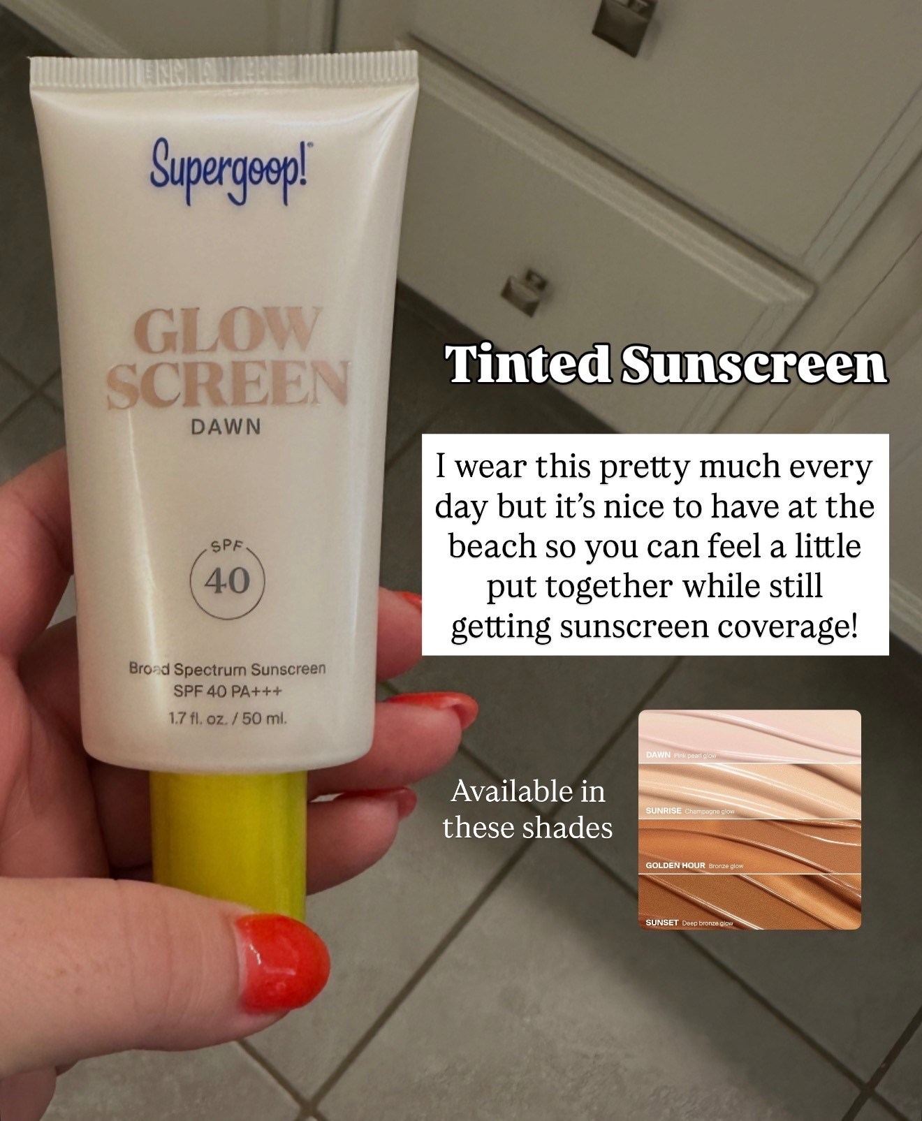 The best tinted sunscreen!!!!! I love it!

#LTKselfcare #LTKTravel #LTKmomlife