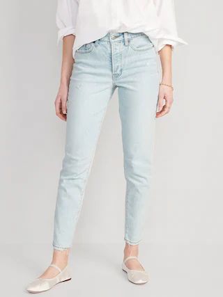 High-Waisted OG Straight Ankle Jeans for Women | Old Navy (CA)