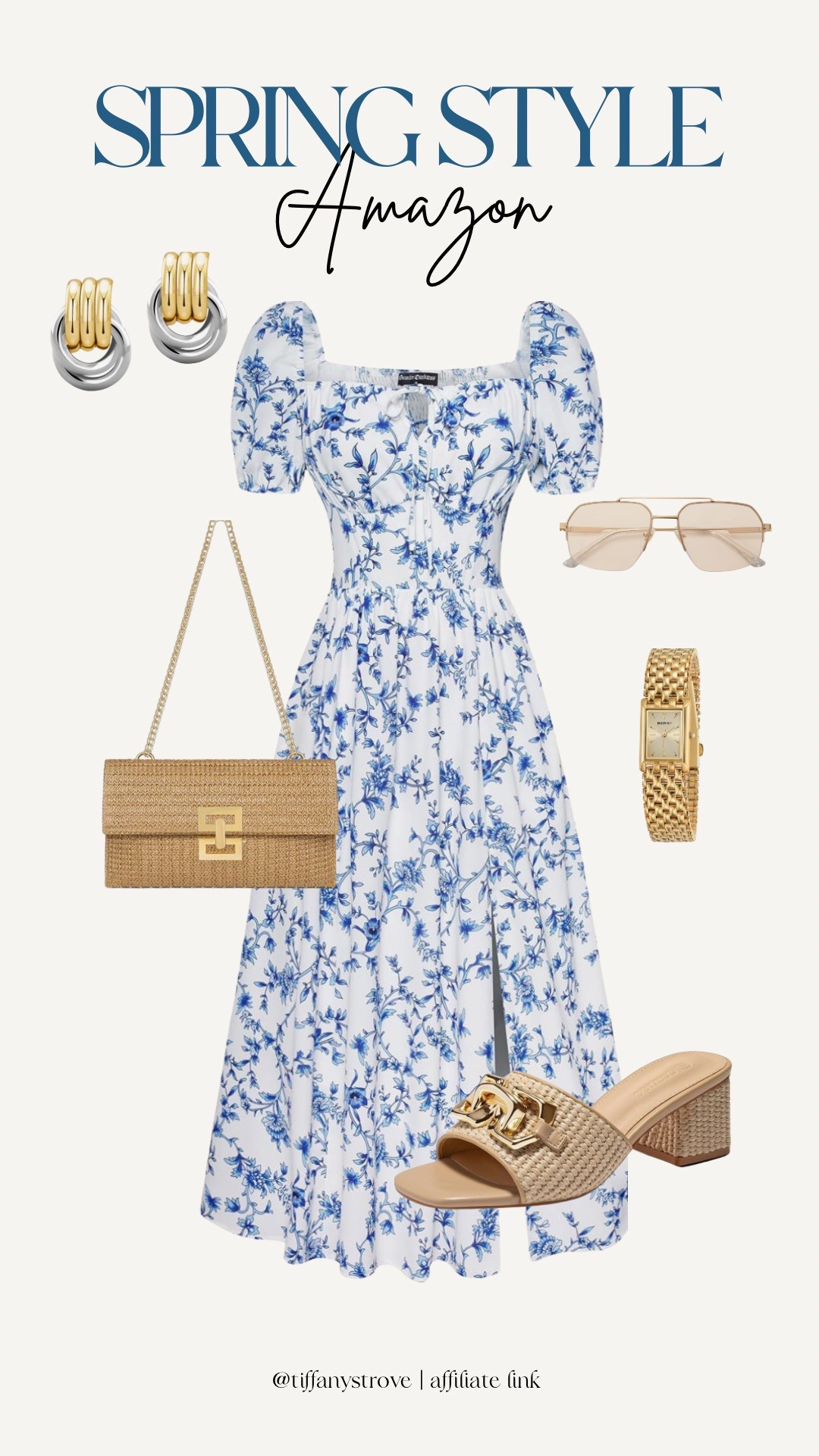 Amazon spring favorites! I love this dress for Easter or casual Spring weddings. 💍

#LTKFindsUnder50 #LTKWedding #LTKFindsUnder100