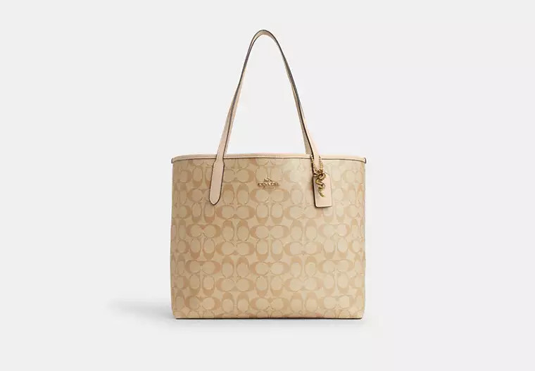 New Year City Tote With Dragon | Coach Outlet US