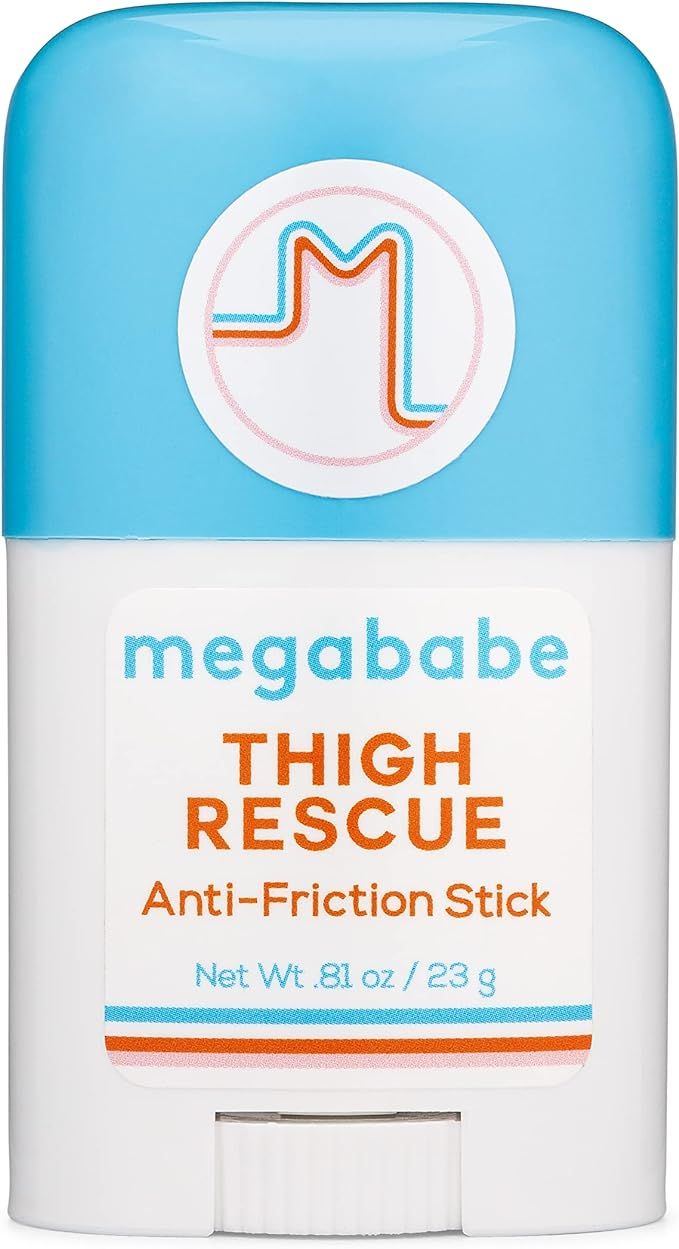 Megababe Thigh Rescue Anti-Chafe Stick Travel Size | Prevents Skin Chafe & Irritation | 0.81 Ounc... | Amazon (US)