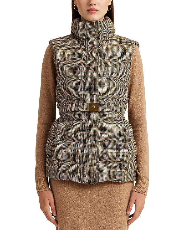 Quilted Tweed Down Vest | Bloomingdale's (US)