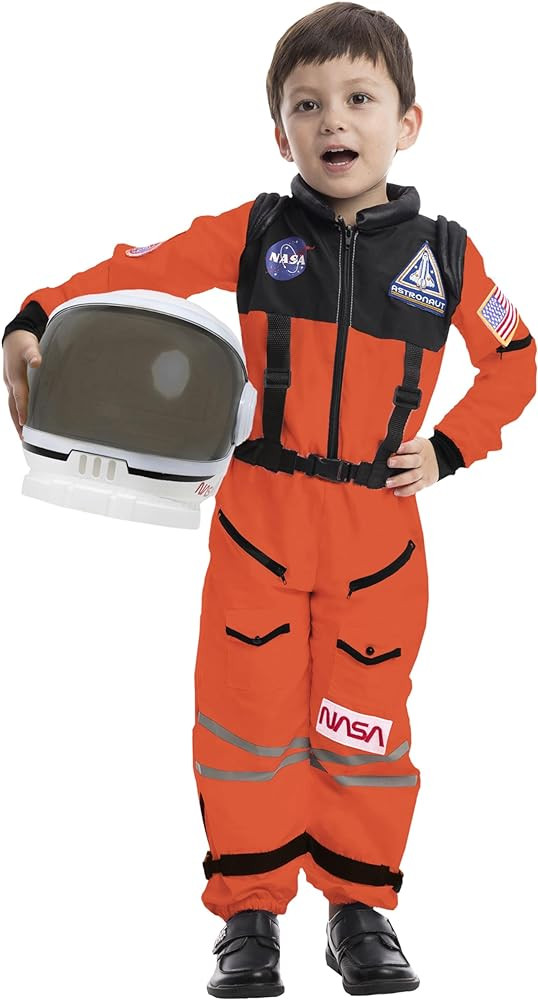 Spooktacular Creations Astronaut Costume with Helmet, Space Suit for Toddler, Kids Astronaut Hall... | Amazon (US)