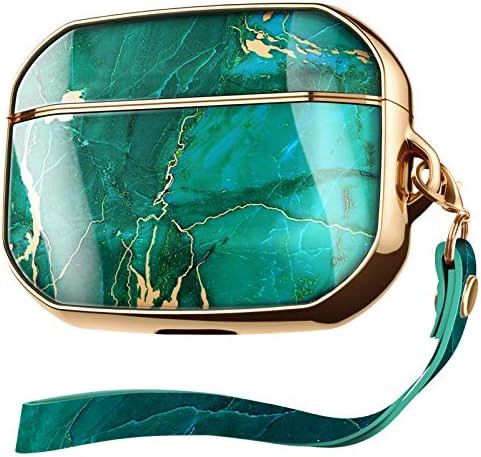 GVIEWIN Aurora Series AirPods Pro Case, Stylish Marble Full Body Protective Hard Shell Women Cute Co | Amazon (US)