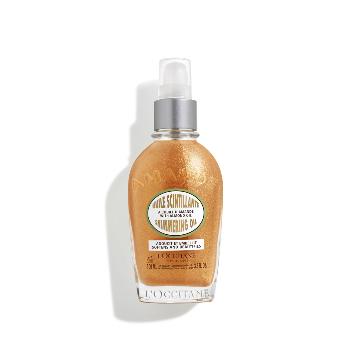 Óleo Corporal Iluminador Amêndoa 100ml | Loccitane (BR)