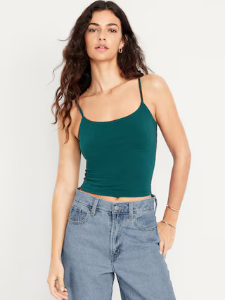 Double-Layer Cropped Cami Top | Old Navy | Old Navy (US)