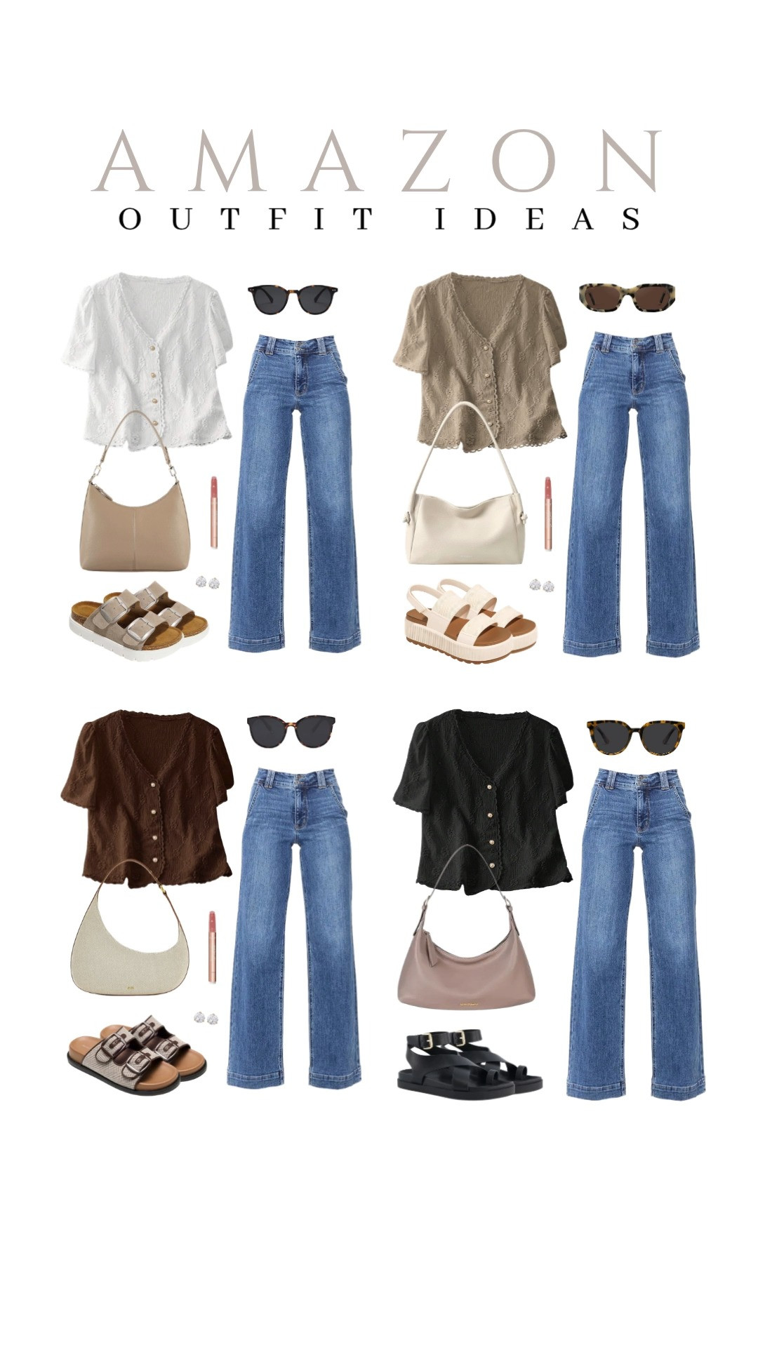 Here are 5 beautiful outfit ideas with some classic pieces. Which would you like?

#LTKSeasonal #LTKSaleAlert #LTKTravel

 

 