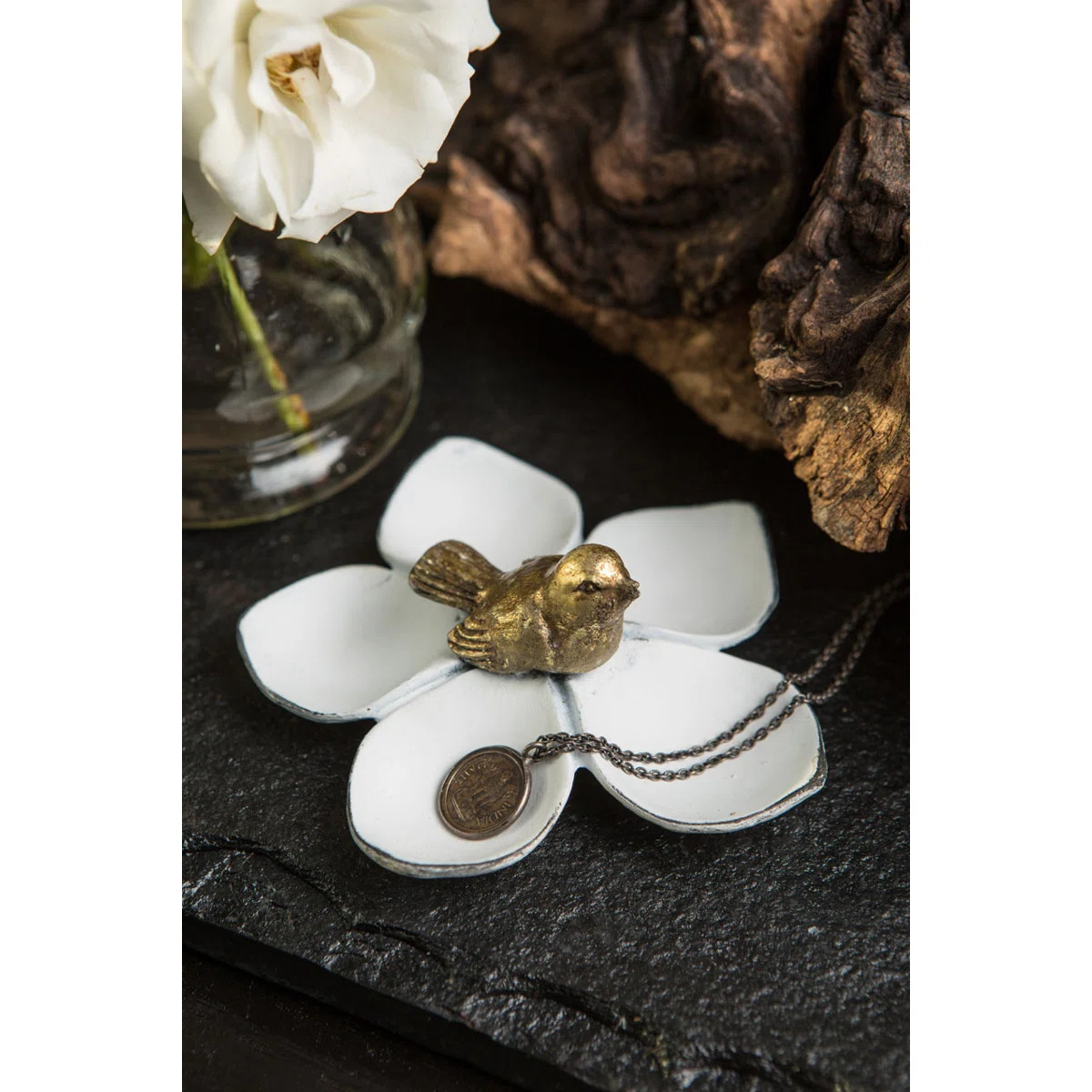 Metal Trinket Dish + Figurine Included | Wayfair North America