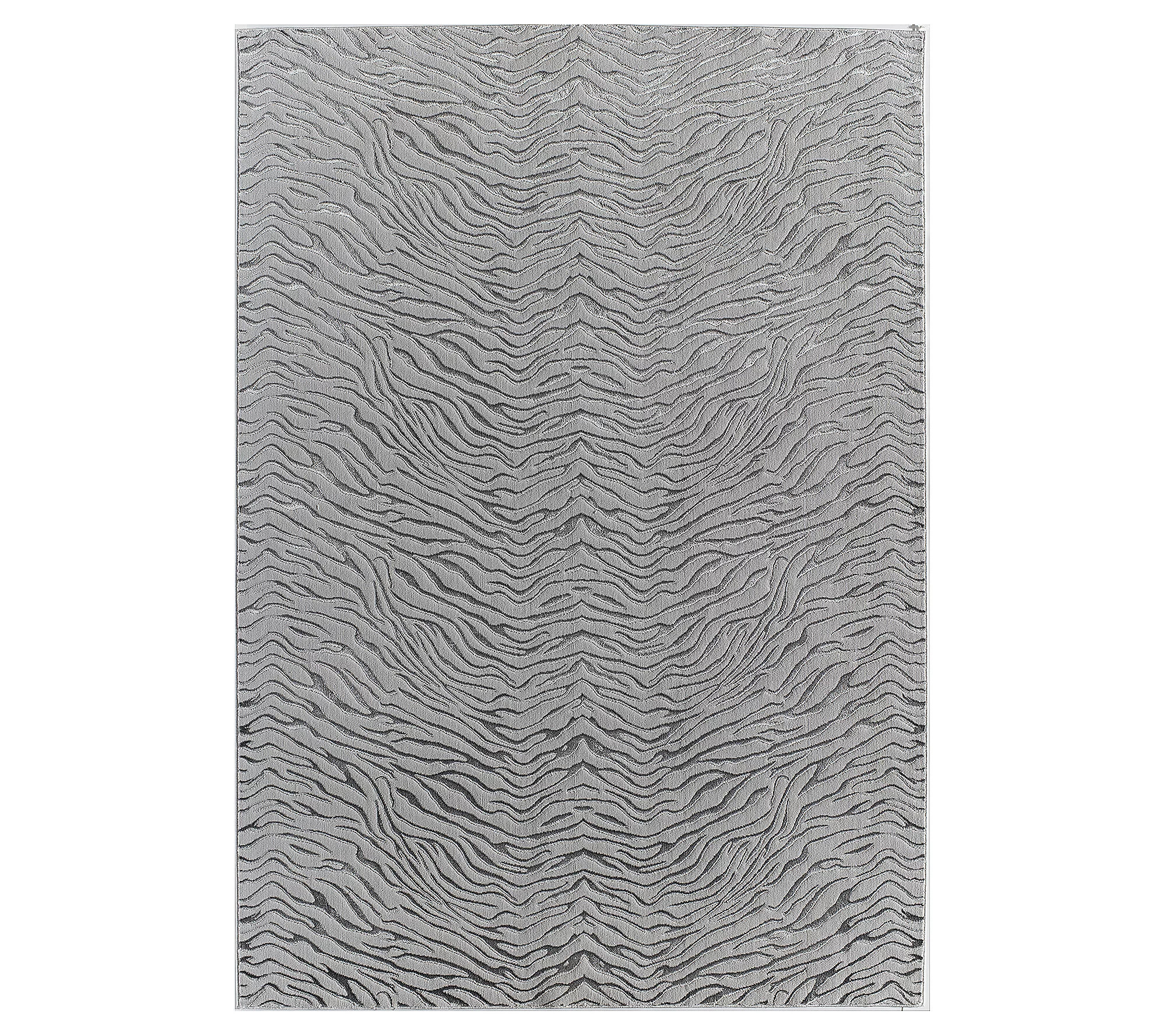 Rugs America Natura HZ60 Tiger Animal 8' x 10' rea Rug | QVC