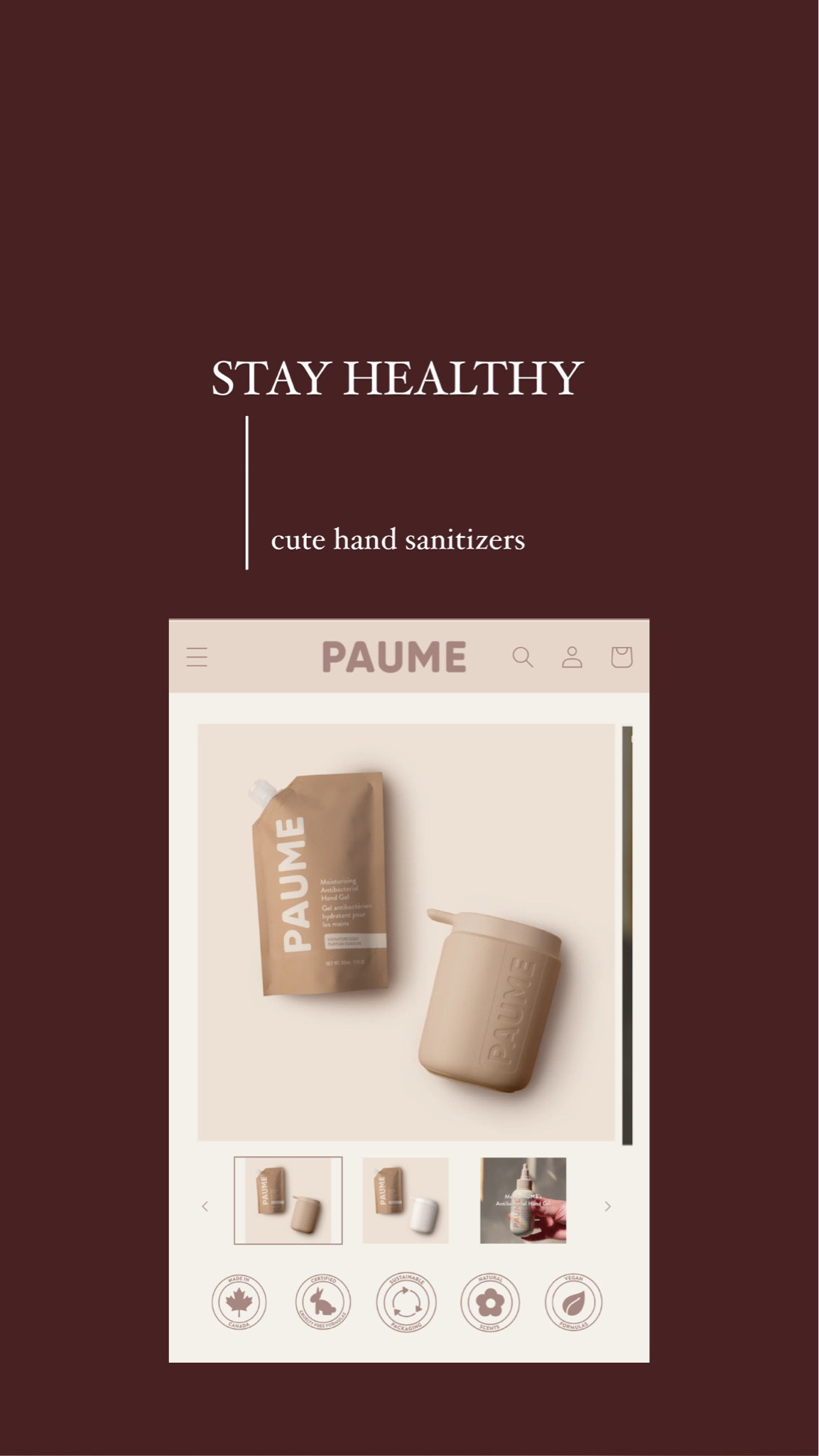 Stay healthy 2025 sanitation on the go 

#LTKKids #LTKBump #LTKTravel