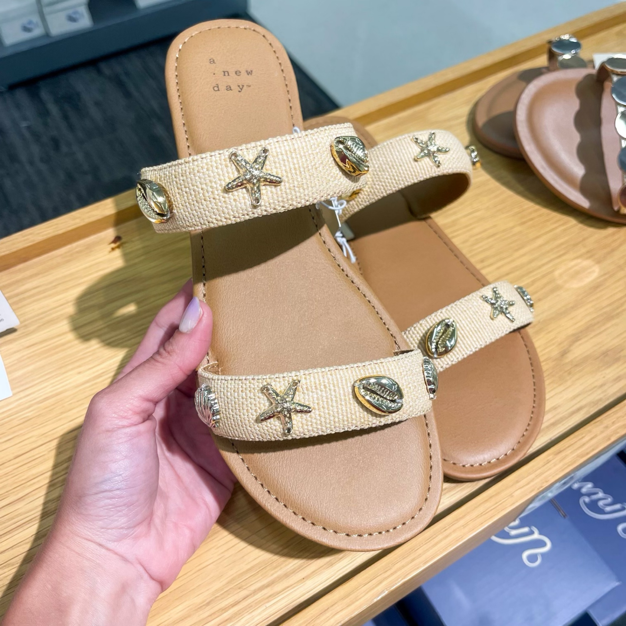🐚 Cannot get over how cute these Target sandals are! I am ahsolutely obsessed with the first pair & the only reason I didn’t immediately buy them is I just bought almost these exact same charms to add to my crocs so they looked beachy. They are so good I might need to grab anyway! 

#LTKSeasonal #LTKSummerEdit #LTKShoeCrush
