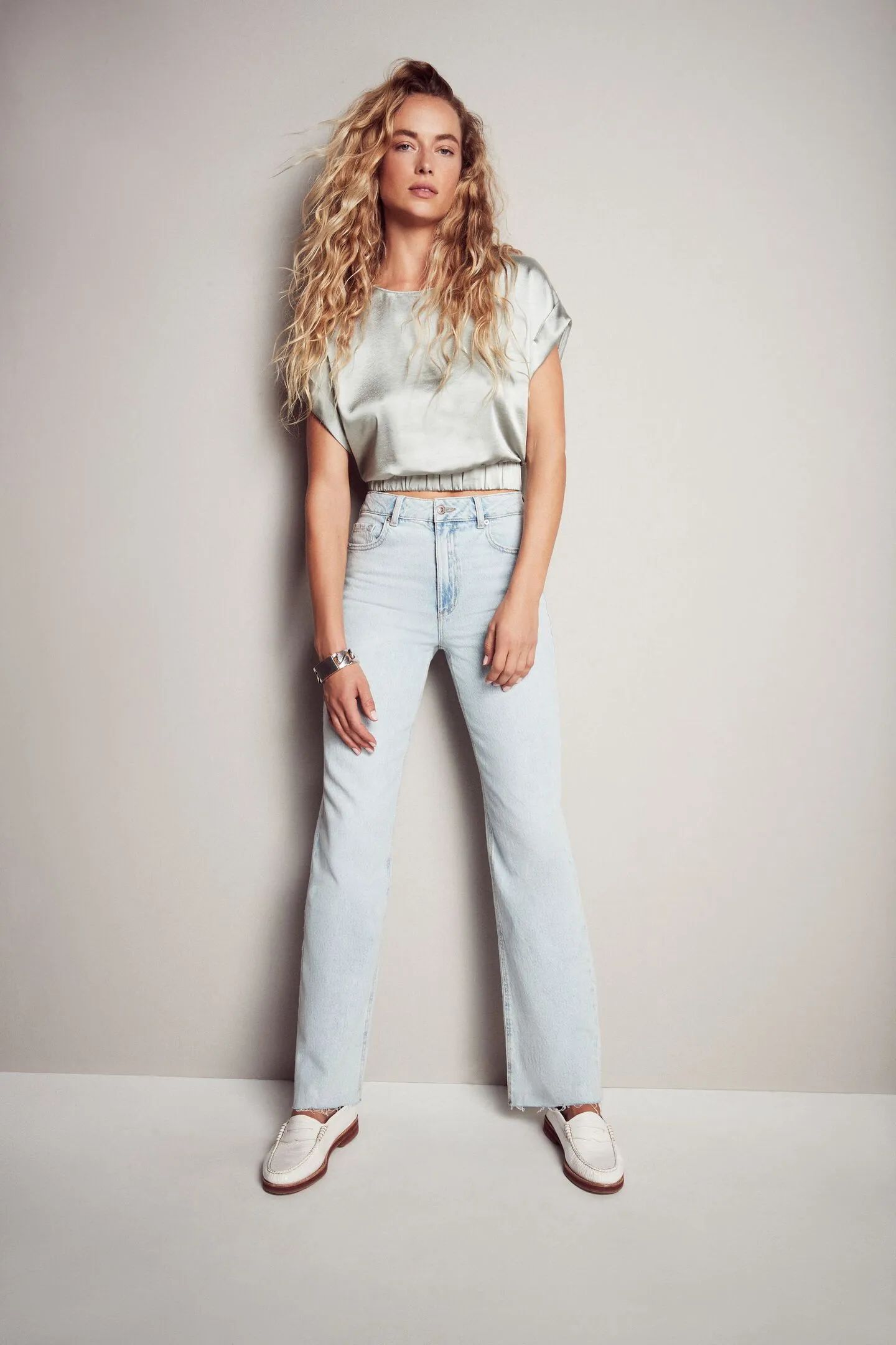 ETHOS | Heidi Wide Leg Jeans | Dynamite Clothing
