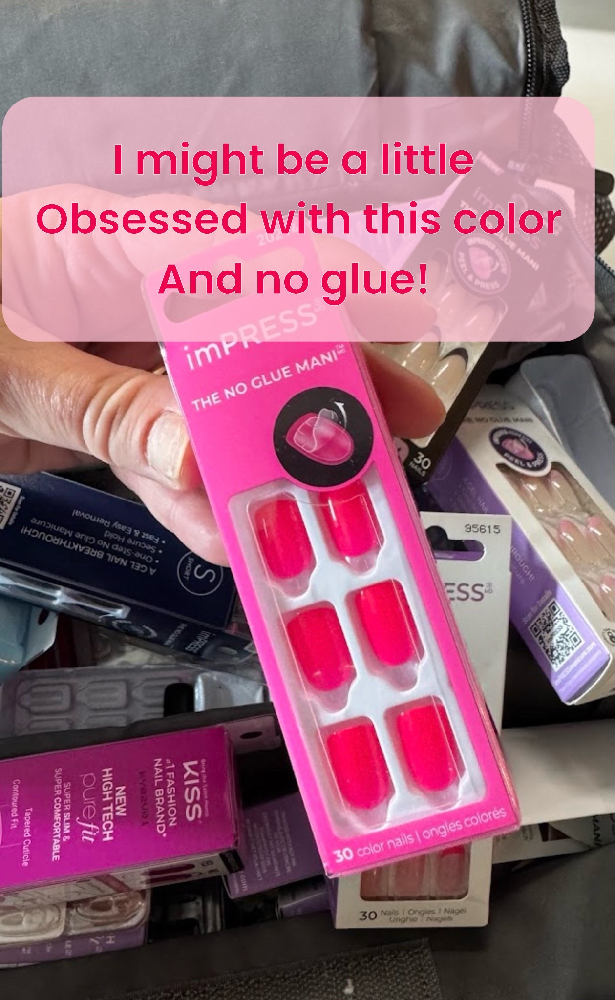 No glue just peel and stick. Last 2 weeks!

#LTKmomlife #LTKmorningroutine #LTKselfcare