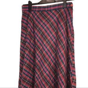 Vintage Plaid Woven Skirt 🎁 | Poshmark