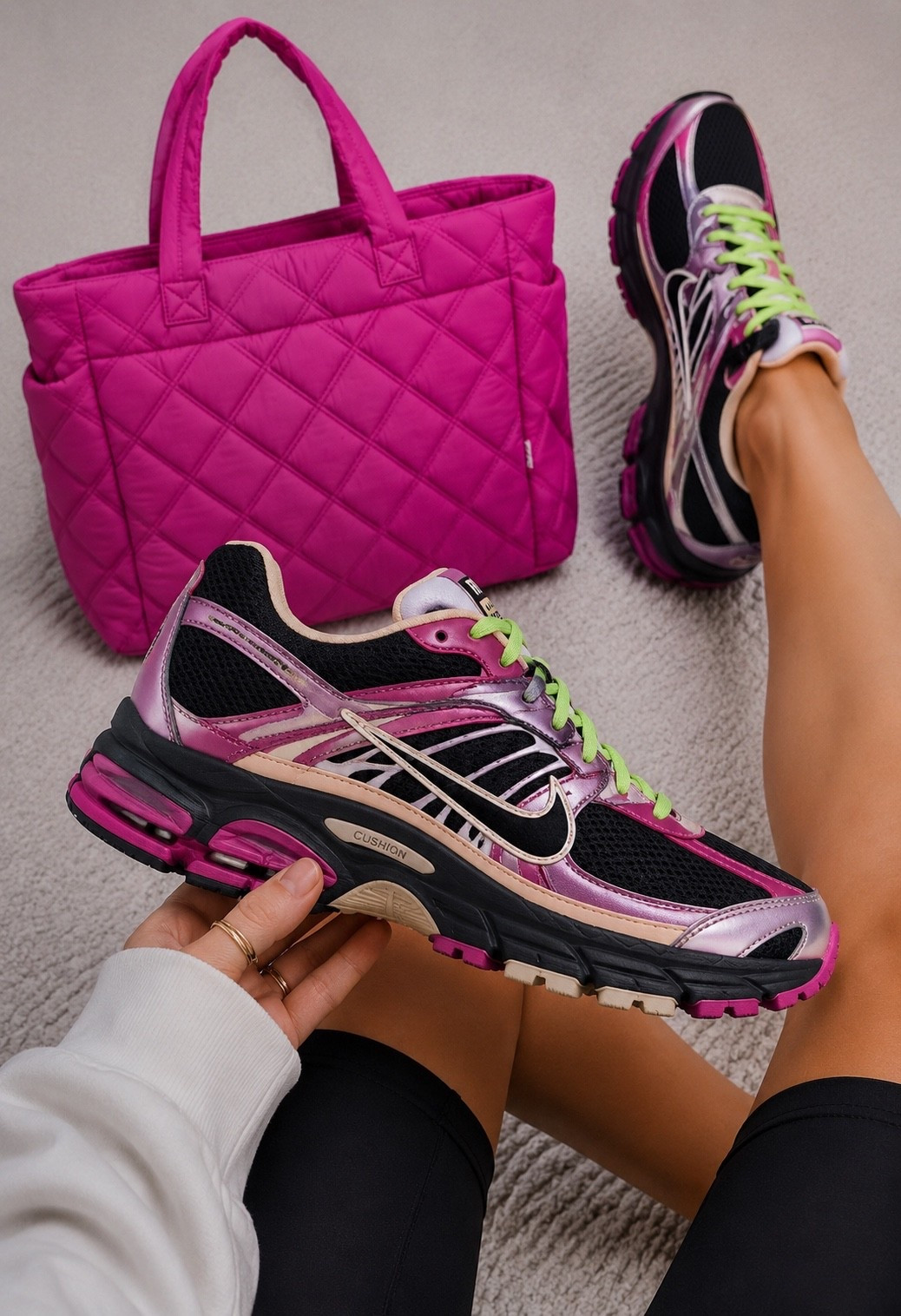 💖 OK Nike just dropped this new magenta colorway and I am OBSESSED! 😍 and its on SALE 

The color is bold, fun, and the perfect pop for summer. Whether you’re heading to the ballpark, running errands, or just want a cute everyday sneaker, these are a must-have! 💕👟

Don’t wait on these because the best colors always go FAST! 🔥

👇 Comment MAGENTA and I’ll send you the link!