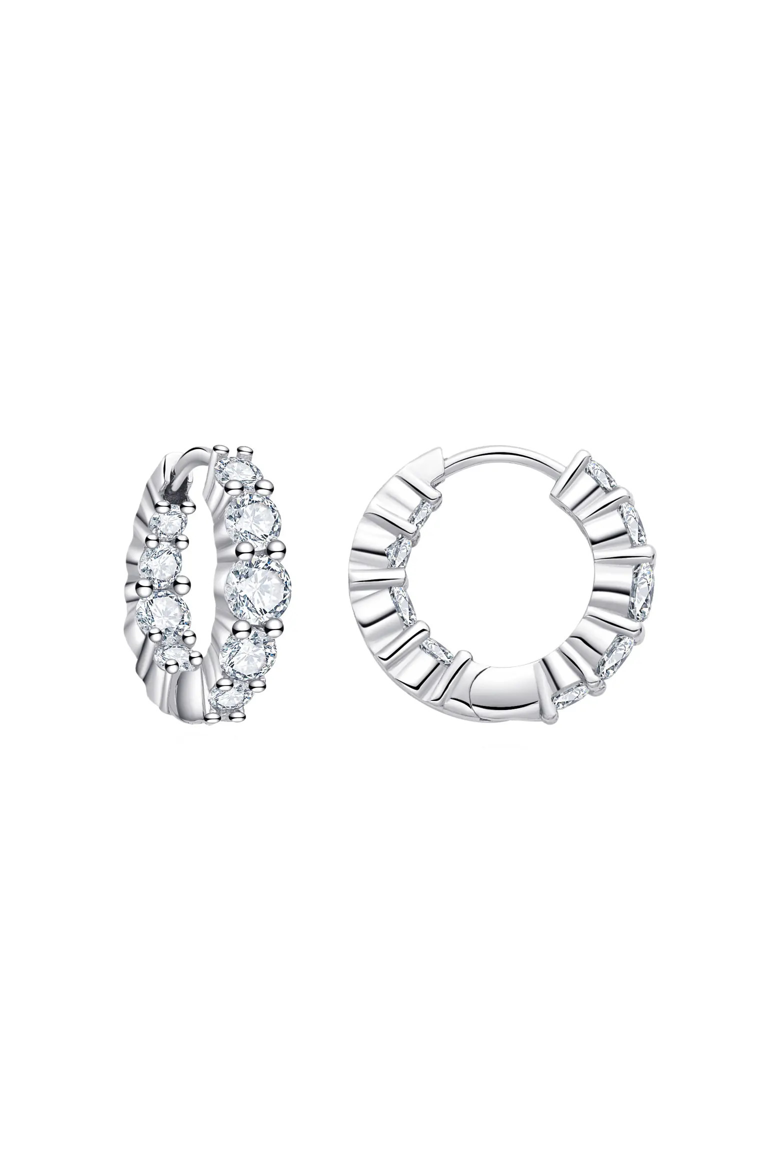 Riviera Crystal Hoops (Women) | Nordstrom | Nordstrom