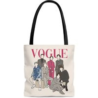 Bts Vogue Magazine Bag, Tote Kpop I Purple You Army Shoulder Gifts For | Etsy (US)