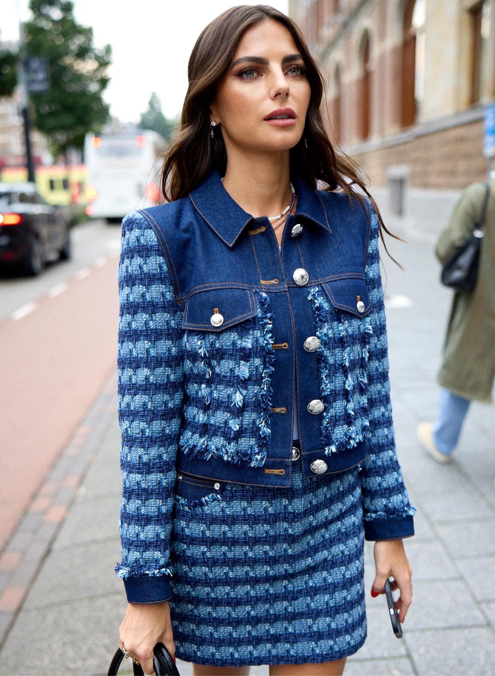 Fall is here and I’m excited for all the new looks 💙 Here I am wearing a jacket and matching skirt by Veronica Beard and love the blue tones. I’ve linked a similar jacket from Maje as well xxx

#LTKtravel #LTKstyletip