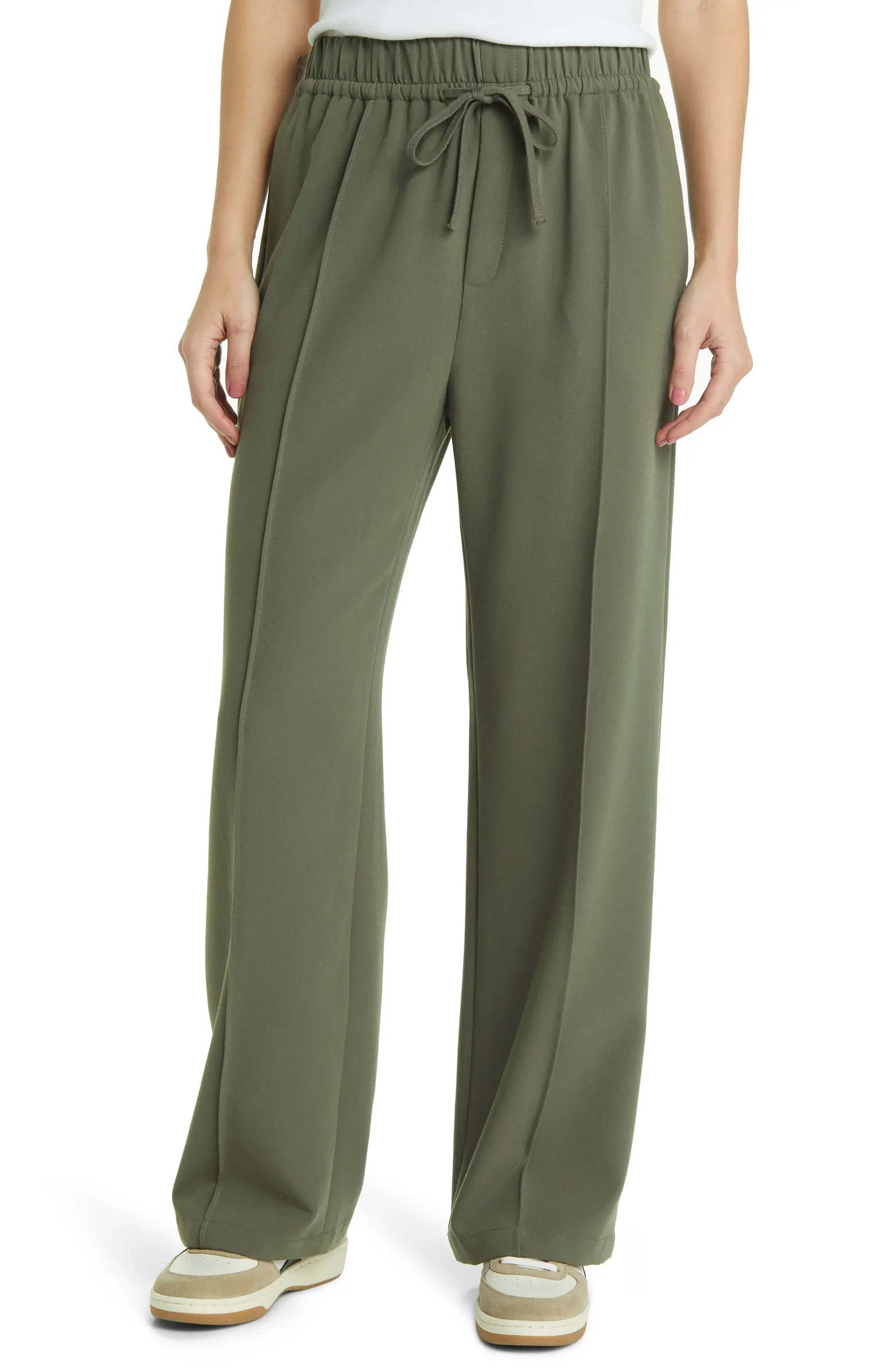 Wide Leg Drawstring Waist Pants | Nordstrom