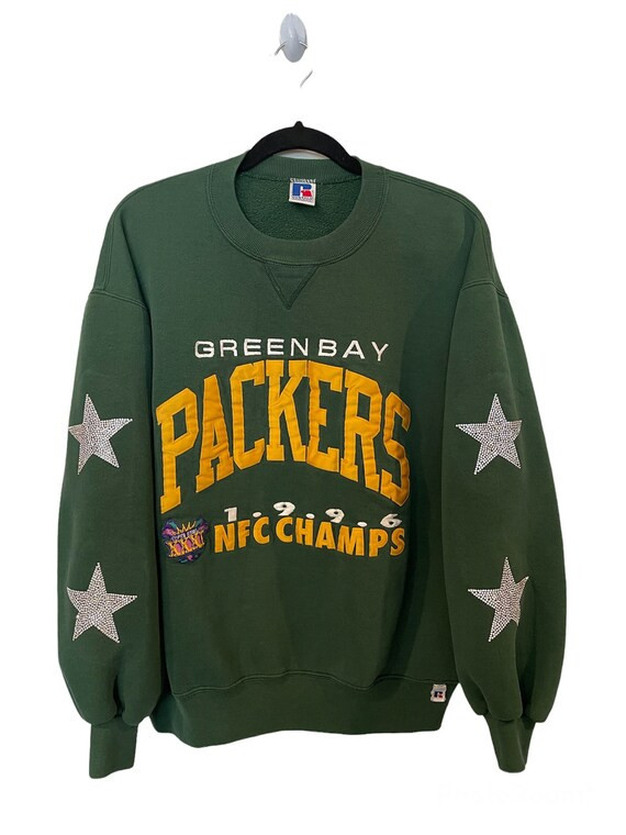 Sz Large Vintage Star Crewneck Green Bay Packers | Etsy (US)