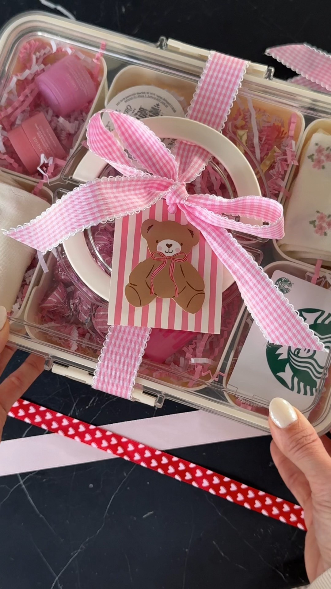 Love basket | snacklebox 🎀 

This gift idea is perfect for besties, tweens, teens, galentines, teachers and more! 

The snacklebox on its own is amazing but when you fill it with fun crinkle paper, treats and gifts it becomes even sweeter 🧸! 

#valentinesday
#valentinesdaygift
#snacklebox
#teengiftideas
#lovebasket 

#LTKFindsUnder50 #LTKSeasonal #LTKHome