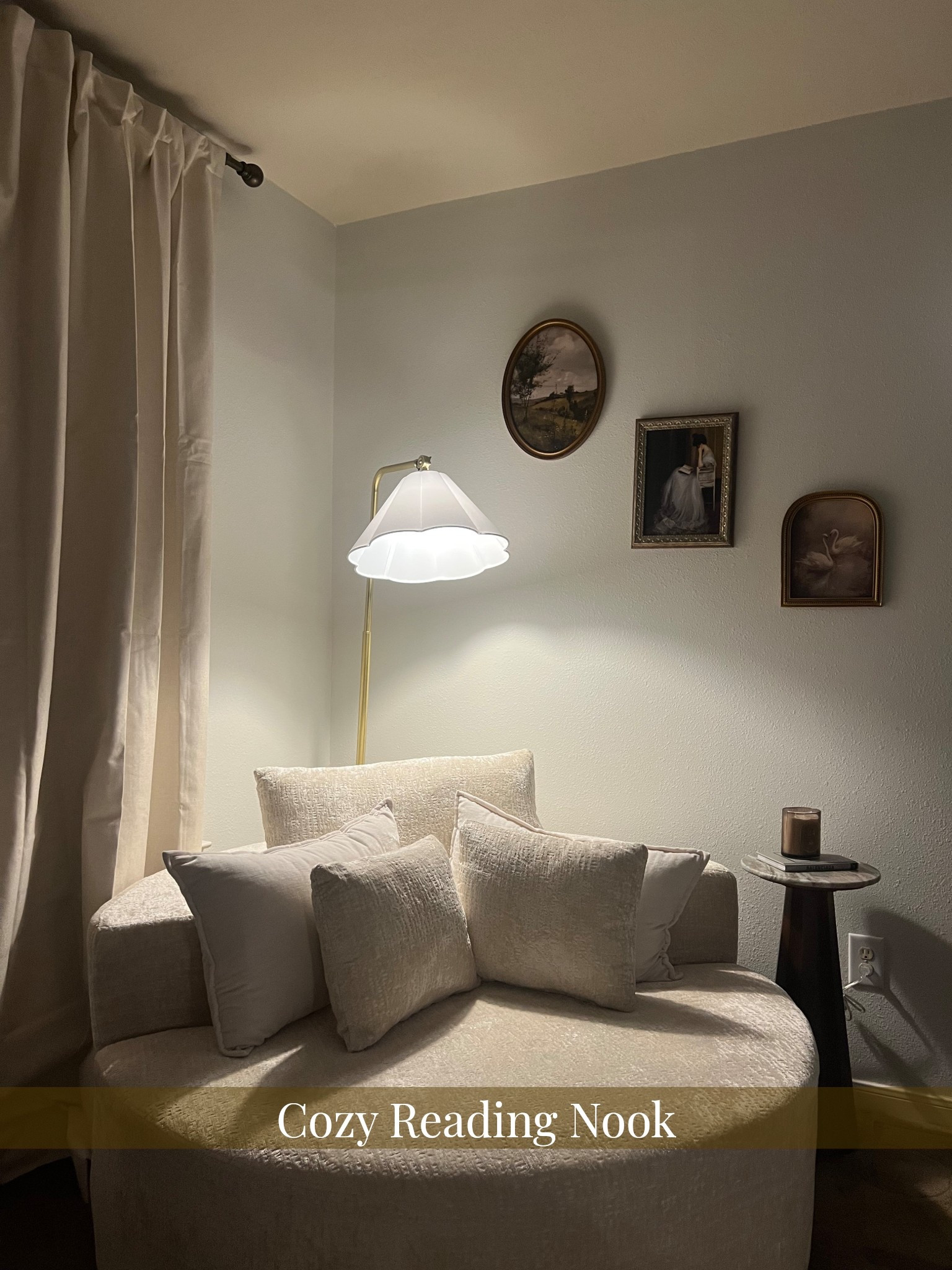 My Cozy Reading Nook 🤎

#LTKselfcare #LTKHome #LTKSaleAlert