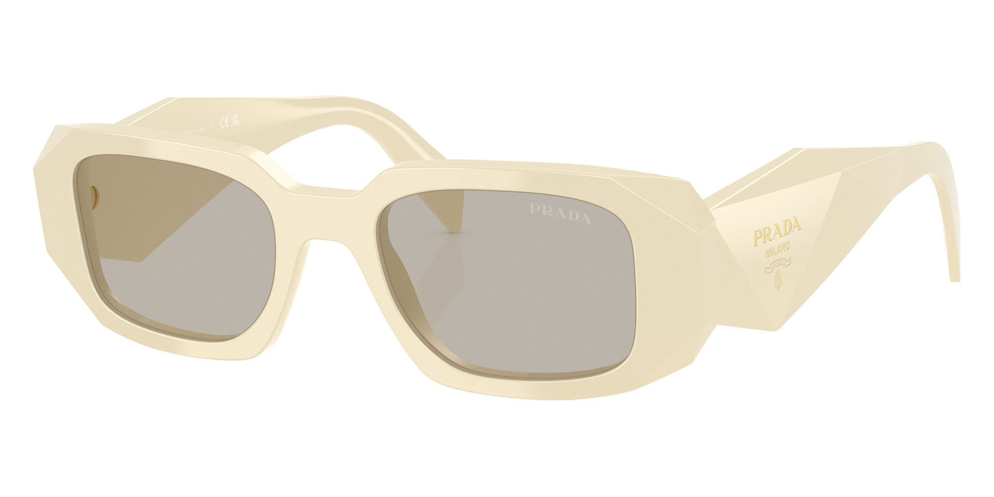 Prada Light Brown Rectangular Ladies Sunglasses PR 17WSF 21D5J2 51 | Jomashop.com & JomaDeals.com