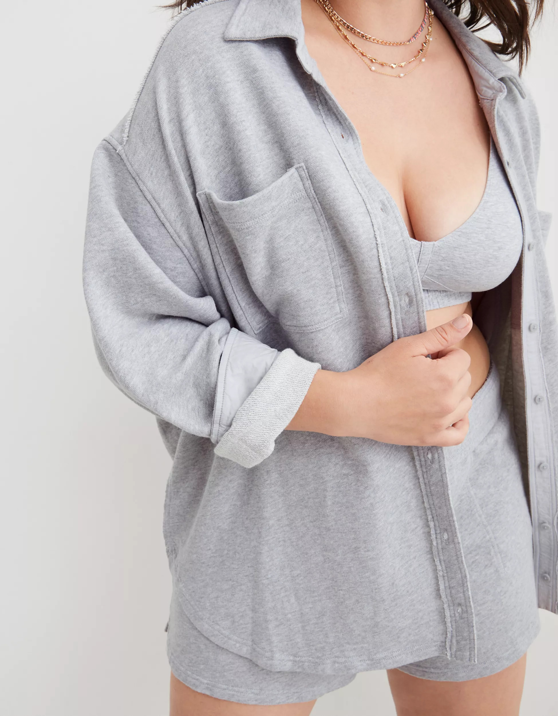 Aerie LumberJane Fleece Shirt | Aerie