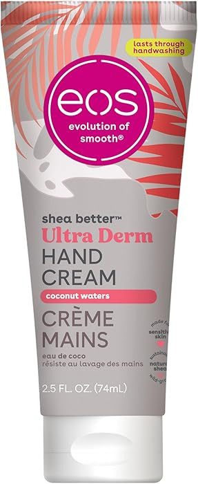 eos Shea Better Hand Cream - Coconut Hand Lotion and Skin Care | Instant Hydration + Lasting Prot... | Amazon (US)