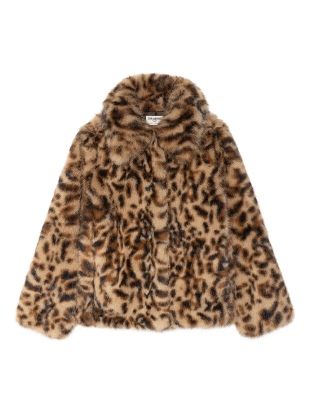 leopard-print faux-fur coat | Farfetch Global