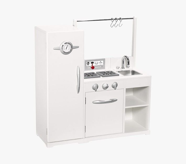 All-in-1 Retro Kitchen Collection, Simply White, In-Home Delivery | Pottery Barn Kids
