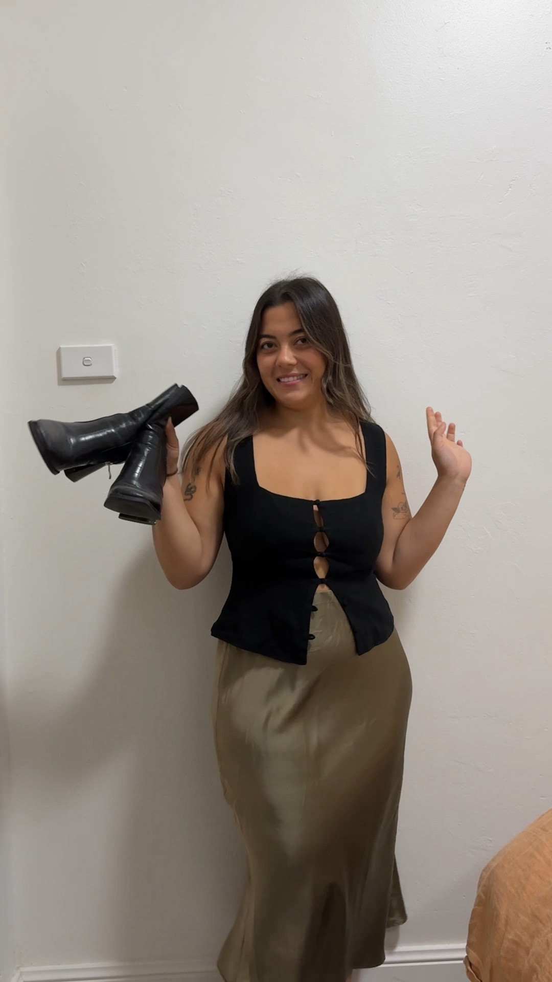 My first ever PR event, didn’t buy any new clothes, just put something together that I had in my wardrobe!! So grateful, I felt so beautiful in this outfit!! I can’t explain 🥹🥹😭💚

#LTKstyletip #LTKMostLoved #LTKmidsize