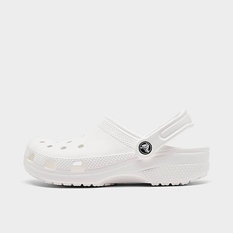 Crocs Big Kids Classic Clog Shoes in White Size: 4.0 | JD Sports (US)