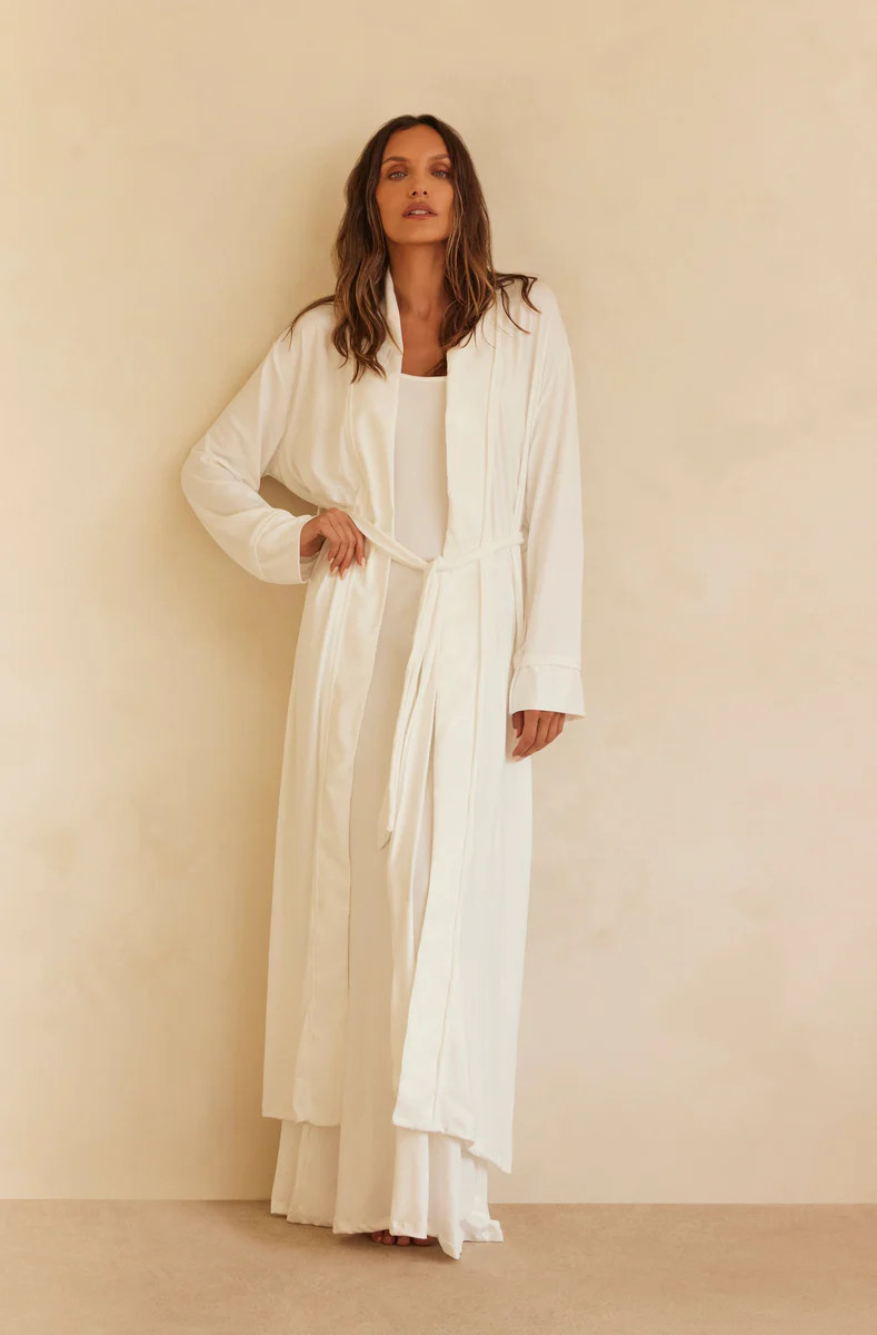The Cloud Women's Lounge Maternity Robe | Shop Bumpsuit Lounge | BUMPSUIT