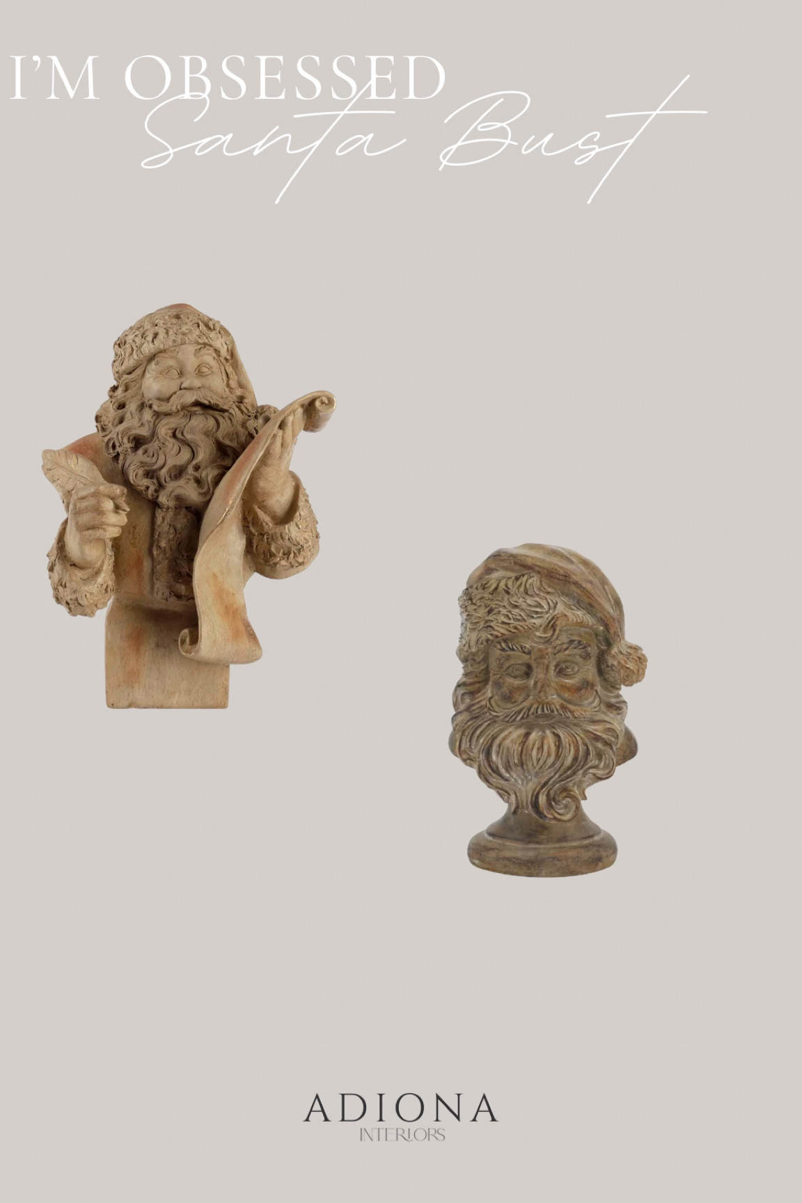 Santa bust decor

Christmas decor, holiday decor, Santa decor, coffee table decor, at home find, budget home decor

#LTKHome #LTKHoliday #LTKSeasonal