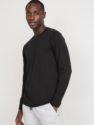 Beyond 4-Way Stretch Long-Sleeve T-Shirt for Men | Old Navy (US)