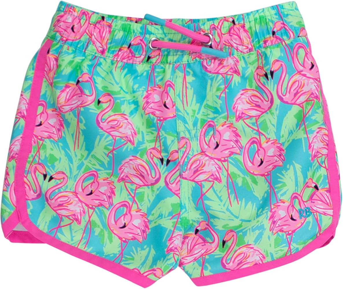 RUGGEDBUTTS Boys UPF50+ Sun Protection Dolphin Hem Swim Trunks | Amazon (US)