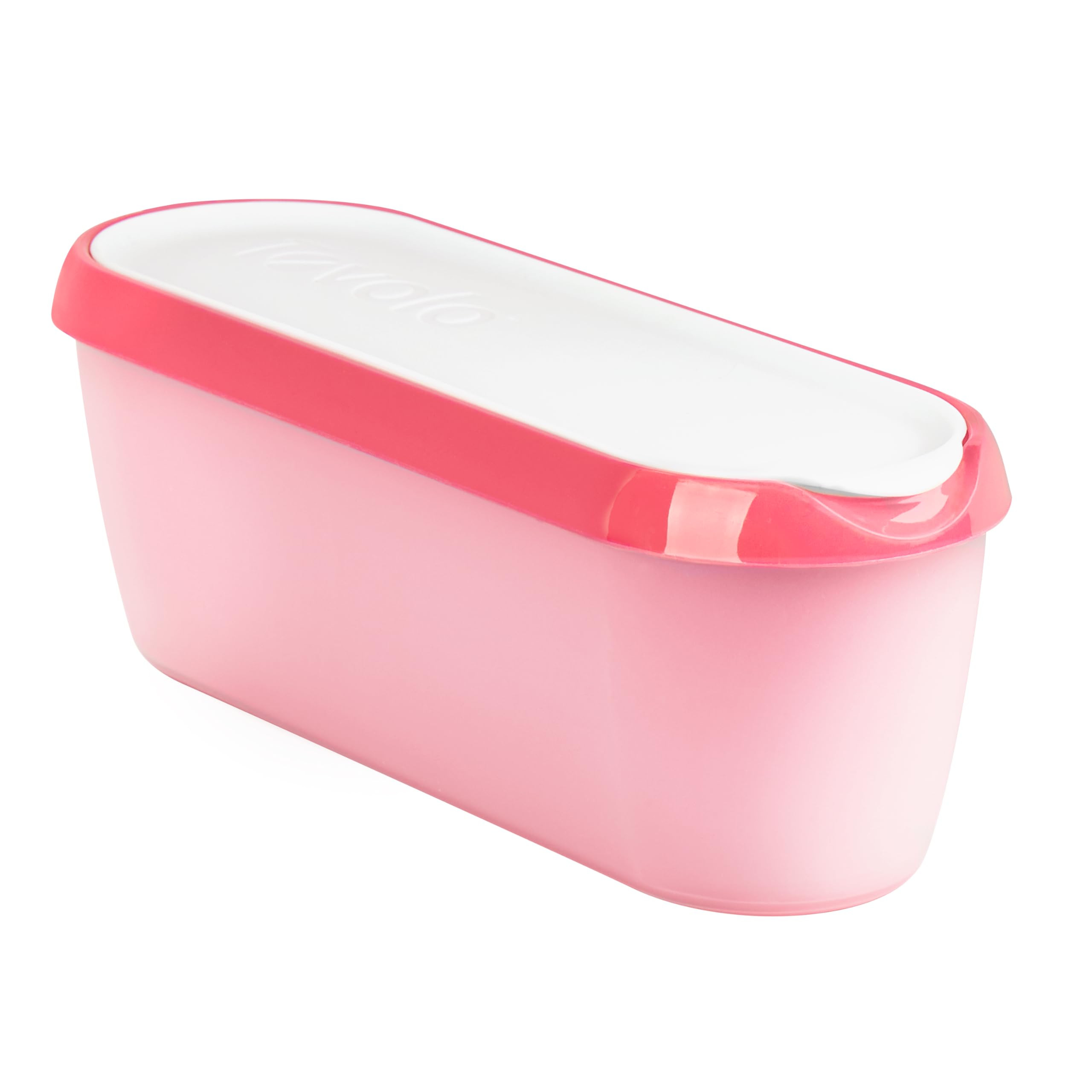 Tovolo Ice Cream Containers for Homemade Ice Cream Flamingo Pink, Glide A Scoop Ice Cream Tub for Reusable Ice Cream, 1.5 Quart BPA Free Insulated Freezer Safe Container with Lid | Amazon (US)