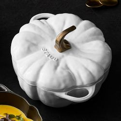Staub Enameled Cast Iron Pumpkin Cocotte, 3.5-Qt. | Williams-Sonoma