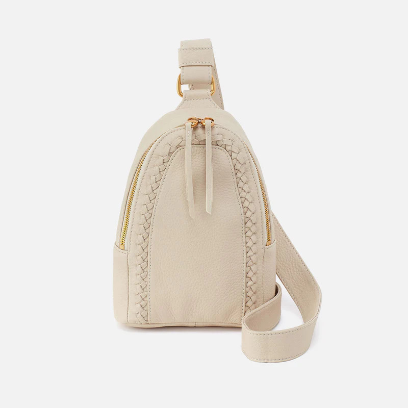 Fern Sling In Pebbled Leather - Birch | HOBO Bags
