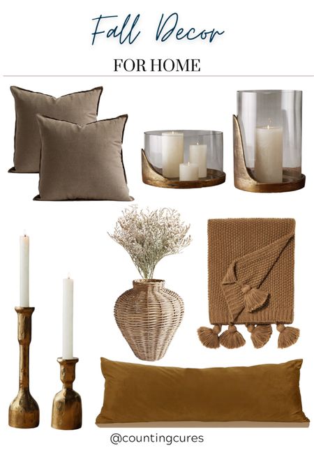 Elevate your fall decor with these throw pillows, candle holders and more! #modernhome #homedesign #centerpieceidea #fallvibes

#LTKSeasonal #LTKhome #LTKstyletip
