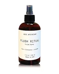 Muse Bath Apothecary Flush Ritual - Aromatic & Refreshing Toilet Spray, Use Before You Go, 8 oz, ... | Amazon (US)