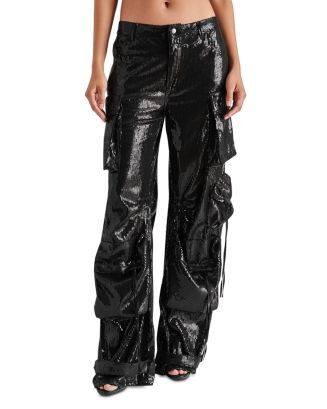 STEVE MADDEN Duo Sequin Cargo Pants  | Bloomingdale's Women | Bloomingdale's (US)